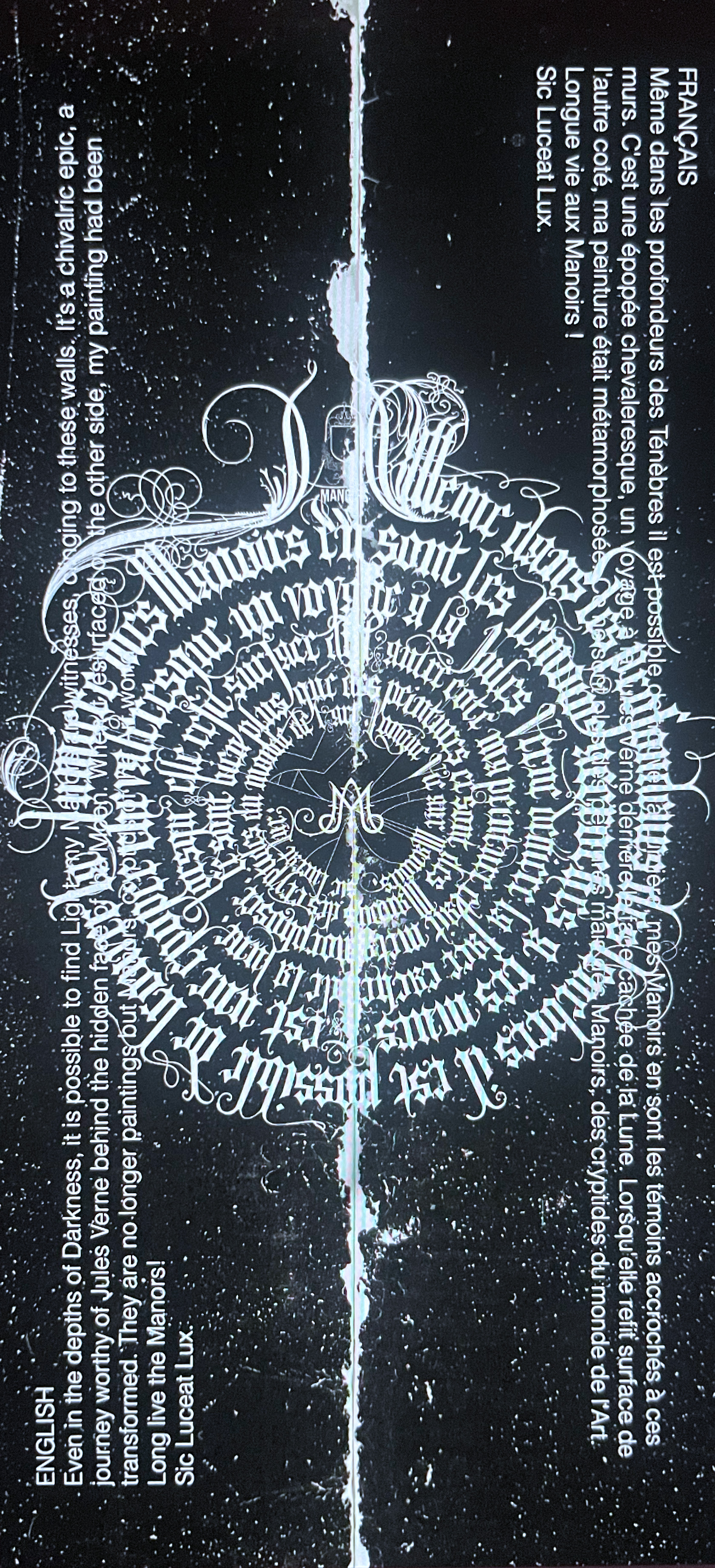 Toile Porfolio Manoirs 🕷️